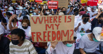 Solidarité avec la lutte des masses au Myanmar contre le régime militaire fasciste Solidarité avec la lutte des masses au Myanmar contre le régime militaire fasciste