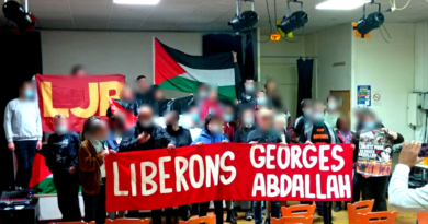 Soirée de solidarité avec Georges Abdallah. Soirée de solidarité avec Georges Abdallah.