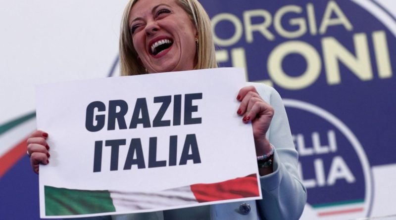 Victoire « post-fasciste » en Italie.
